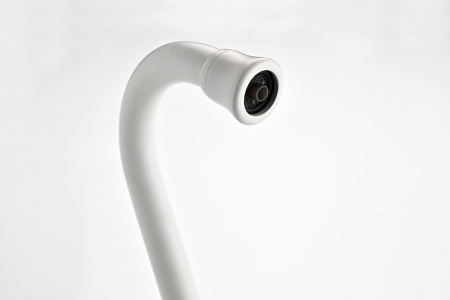 Смеситель для кухни Paulmark RETRO Re213226-431, белый матовый полностью