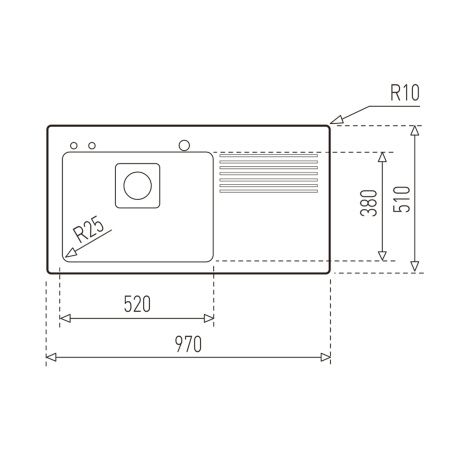 Кухонная мойка ТЕКА FRAME FR97SXLF 40180611