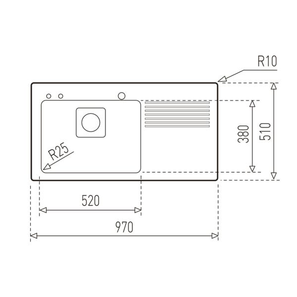 Кухонная мойка ТЕКА FRAME FR97SXLF 40180611