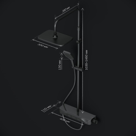Душевая система AM.PM F078F722 Func