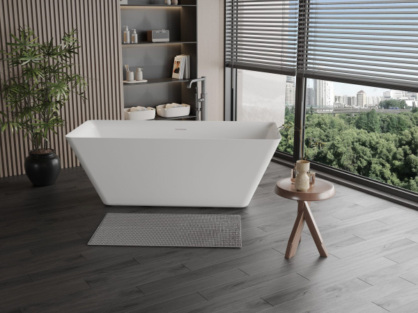 Ванна AQUAme акриловая отдельностоящая AQM3502MW