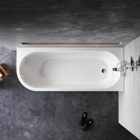 W94A-170R70W-ARP X-joy Комплект Ванна акриловая AM.PM угловая правосторонняя 170x70 см c каркасом, панелью