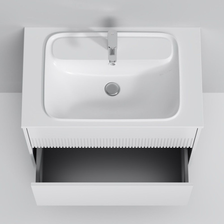 M8FFUX0802WM Func База под раковину AM.PM (push-to-open), 80 см, цвет белый матовый