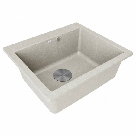 Мойка Paulmark KANTE 60 PM106052-GR 520х600х200 мм, IT-GRANIT, серый