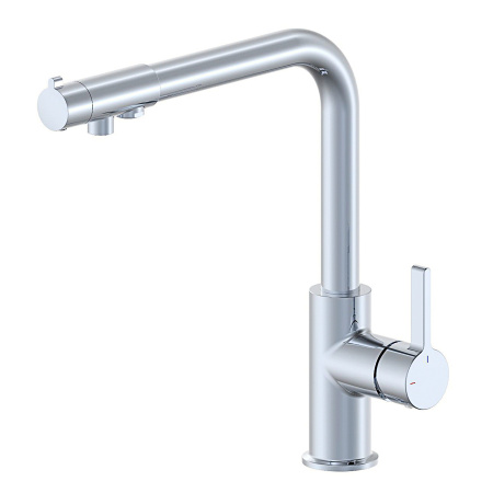 Смеситель для кухни c подключением фильтра WONZON & WOGHAND, Хром (WW-88458008-CR)