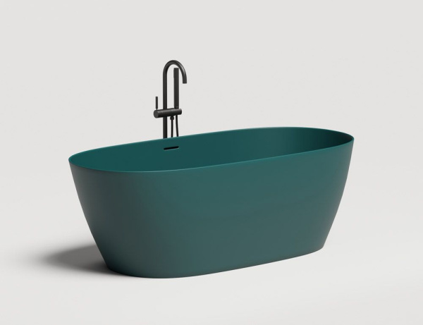 Ванна отдельностоящая Salini SOFIA 170x80 покраска по RAL полностью, S-Stone, матовый 102526MF