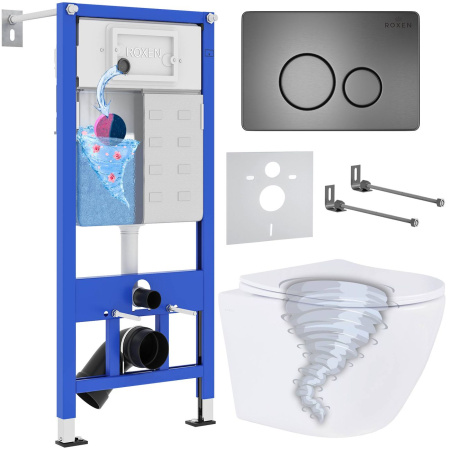 Комплект 6 в 1 Roxen StounFix Dual Fresh 968390  (состоит из: 710200, Steel 420260G, 530205-01)