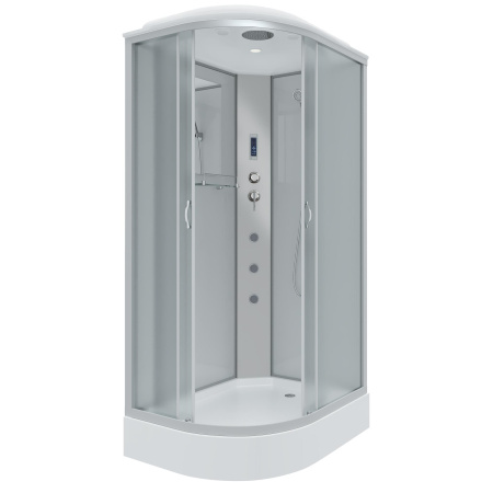 Душевая кабина Niagara Classic NG-3312-14RF (120х80х215) низкий поддон(13см),стекло матовое,3 места