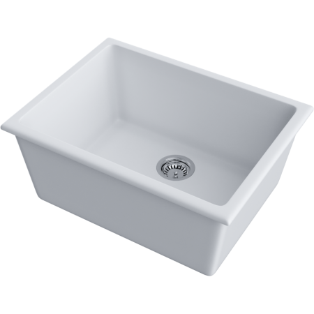 Кухонная мойка Omoikiri Okinoshima 61-U/I-WH Natceramic/белый 4997062