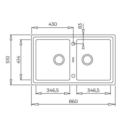 Кухонная мойка TEKA STONE 90 B-TG 2B CARBON 115260008