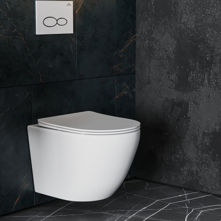 Подвесной унитаз Roxen Antares Tornado 530205-01 Rimless Soft Close