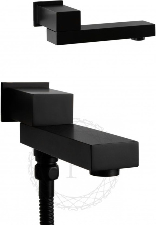 Душевая система скрытого монтажа FILARETE Fing FL1040 (Черный матовый)