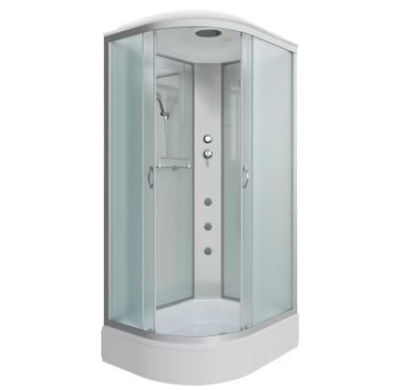 Душевая кабина Niagara Classic NG-33194-14RG (110х90х215) средний поддон(26см),стекло матовое