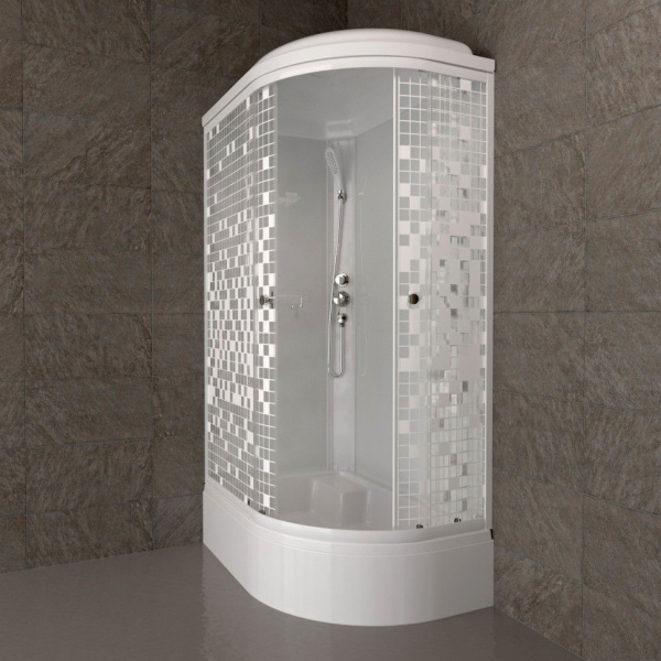 Душевая кабина Тритон Щ0000061819  Коралл 120*80 В Левая