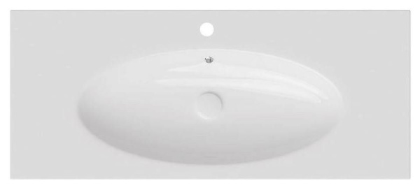 Раковина ISVEA SistemaX 10SX50121SV ультратонкая 121см цвет белая 10SX50121SV