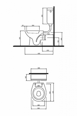 Чаша унитаза Kolo Nova Pro Junior 63005000