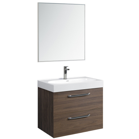 Тумба под умывальник Belux Стокгольм НП 70-02 Орех Карини натуральный