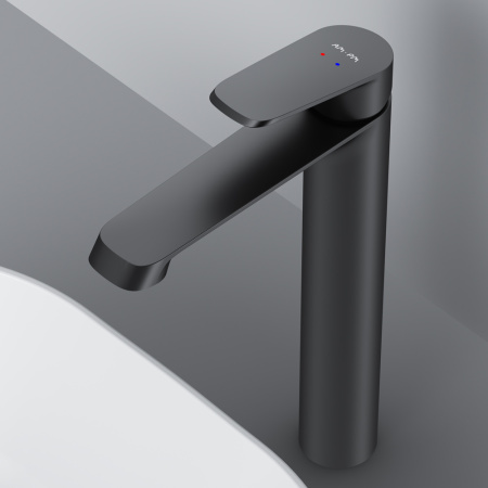 F8F92022 Func Смеситель для умывальника AM.PM высокий, черный