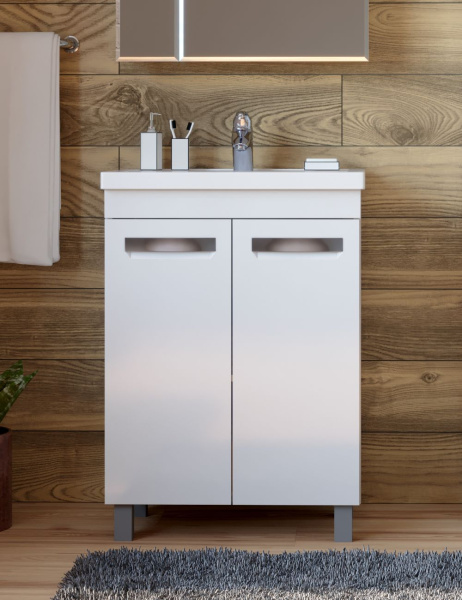 Тумба под раковину напольная VIGO Plaza tn.PLA.FOS.60.2D, 60 см