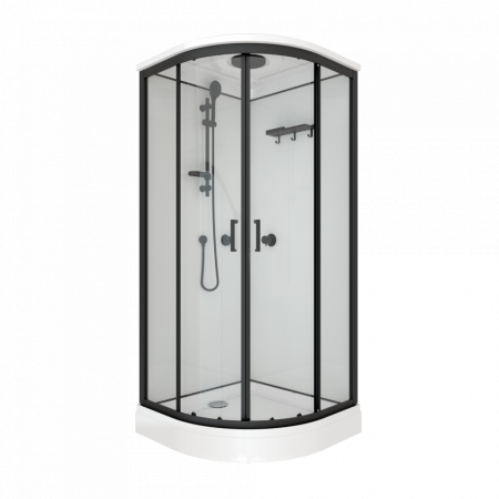 Душевая кабина Тритон Щ0000071582  Прайм-Блэк 90*90 А