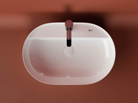 Умывальник накладной Ceramicanova MODO 610*450*135мм, Белый, CN2004