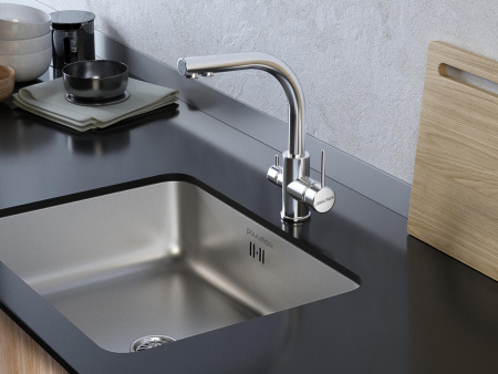 Смеситель для кухни Paulmark ESSEN Es213011-CR, хром