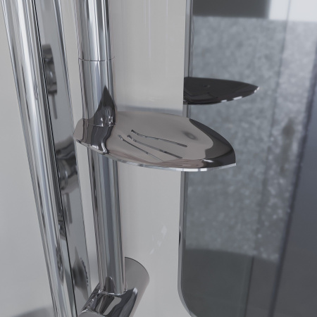 Душевая кабина Niagara Ultra NG-3170-01 (170х75х220) высокий поддон(56см),стекло матовое,4 места