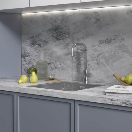 Кухонная мойка Reflexion Como RX2044SS полированная сталь