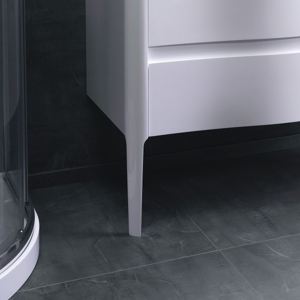 Тумба под умывальник Belux Анжело напольная 110-02, белый глянцевый