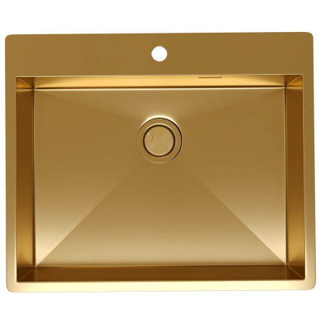 Кухонная мойка Reflexion Iseo RX2260GD брашированное золото