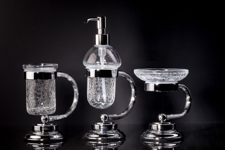 Мыльница Boheme Murano 10910-CR Хром