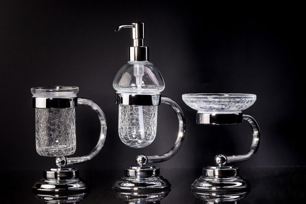 Мыльница Boheme Murano 10910-CR Хром