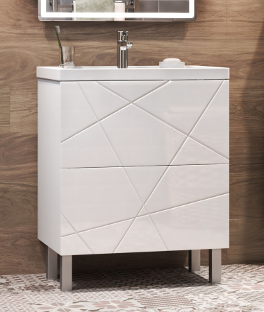Тумба под раковину напольная VIGO Geometry tn.GEO.FOS.70.2Y, 70 см