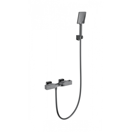 Смеситель для душа с термостатом WONZON & WOGHAND, Темный графит (WW-B2025-A-BGG)