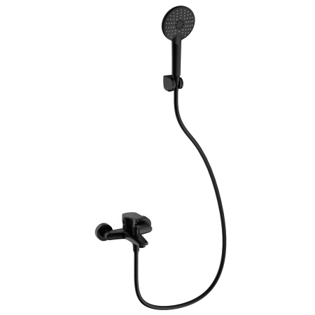 Смеситель для ванны с душем WONZON & WOGHAND, Черный матовый (WW-A30891-MB)