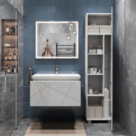 Тумба под раковину подвесная VIGO Geometry 035, 80 см