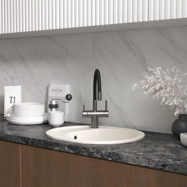 Кухонная мойка Reflection Allonge RF0658WH, белый