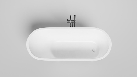 Ванна встраиваемая Salini ORNELLA 160x70 KIT покраска по RAL полностью, S-Stone, матовый 102426MF