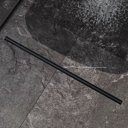 Душевой трап Roxen Black slim 91070-70 700x30x70