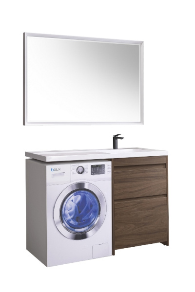 Тумба под умывальник Belux Ока Н 60-02 Орех Карини натуральный