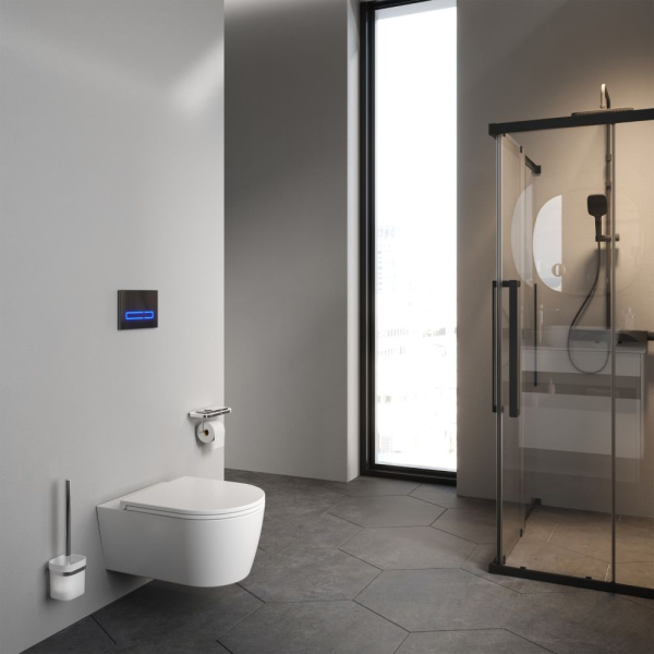 C8F1701SC Func подвесной унитаз 54 см FlashClean с сиденьем микролифт