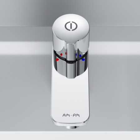 F85A02500_xxx  X-Joy, TouchReel Смеситель для умывальника AM.PM, хром.