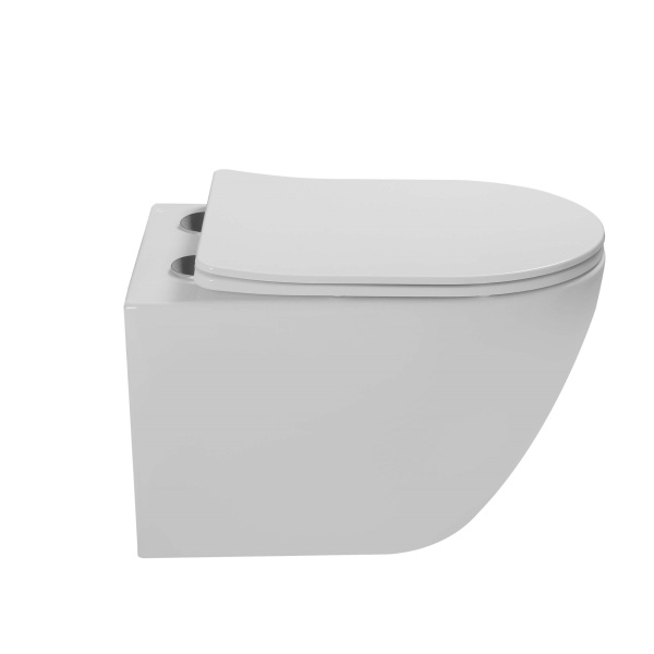 Унитаз подвесной Vincea Globo VT1-14ST Tornado, цвет белый, ультратонкое сиденье soft-close