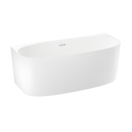 Акриловая ванна в наборе 4 в 1: пристенная ванна, каркас, экран, слив-перелив Wellsee Belle Spa 2.0 235804001