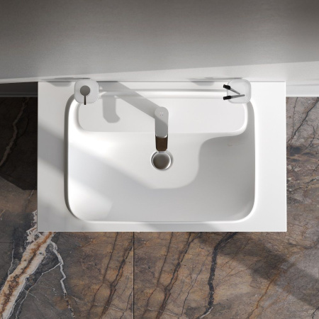 M8FFUX0802WM Func База под раковину AM.PM (push-to-open), 80 см, цвет белый матовый