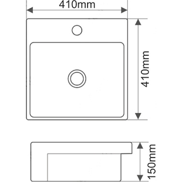 Раковина Melana MLN-А173С