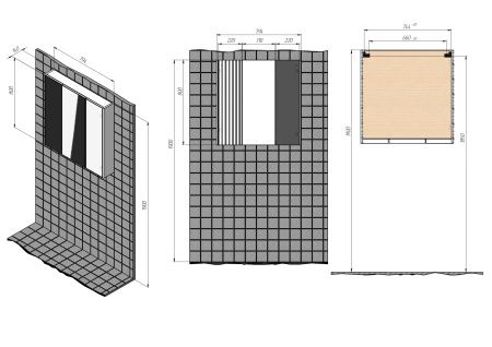 Шкаф зеркальный BRIZ Милана 80, 226 02-28080-00 00 БЕЛ