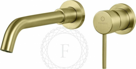 Cмеситель для раковины FILARETE Roun FL4020 (Матовое золото)