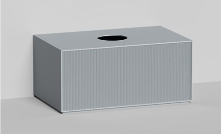 Напольный модуль Salini Armonia 900x415 с вырезом под сифон, бронза, 27A.2.900.415.14.1