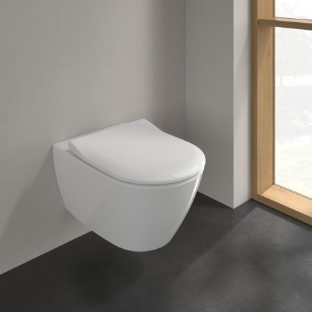 Унитаз подвесной Villeroy&Boch Subway 2.0 5614R201 с сиденьем микролифт